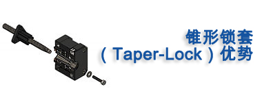 錐形鎖套（Taper-Lock）優勢